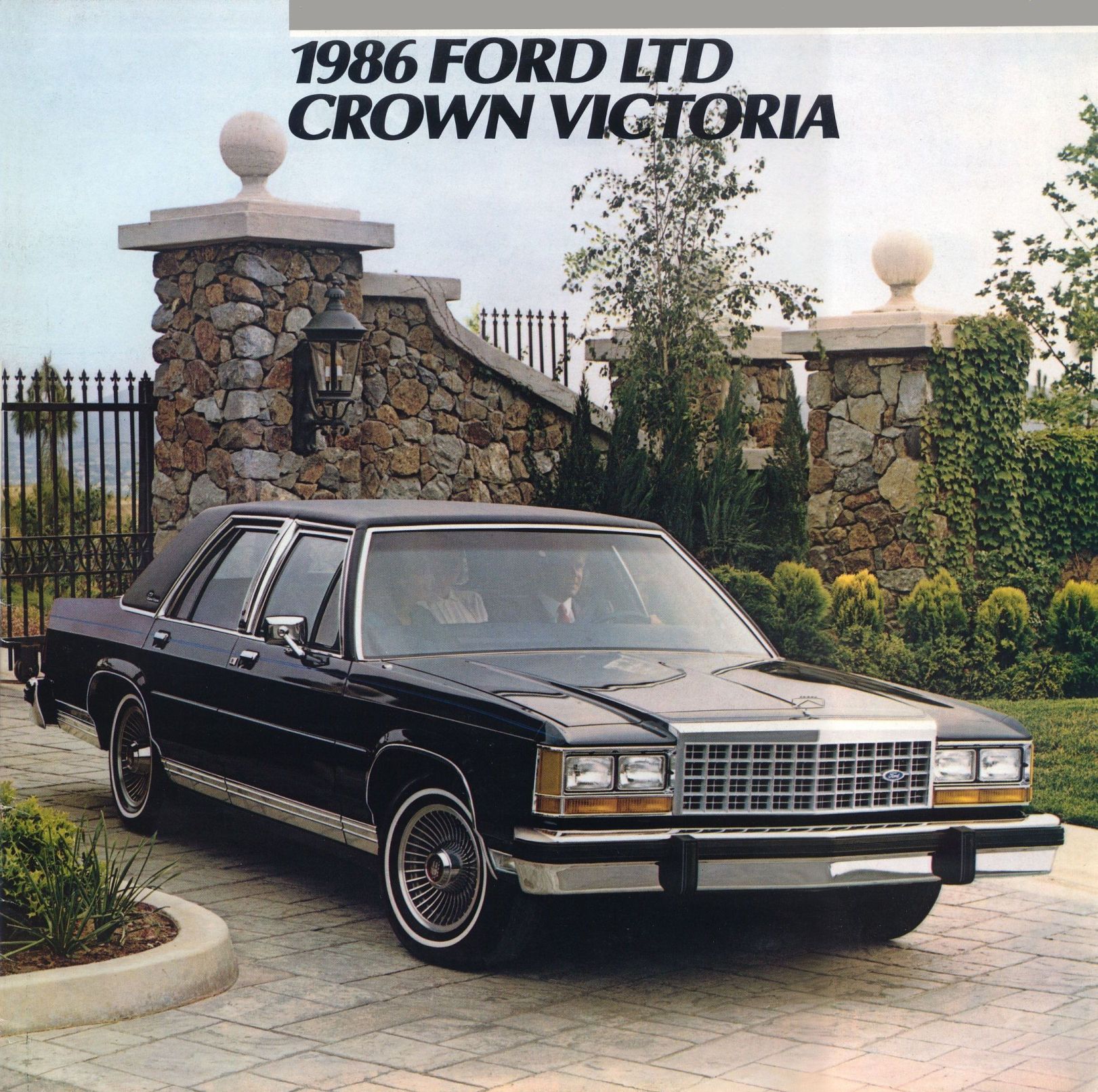 1986 Ford LTD Crown Victoria Brochure